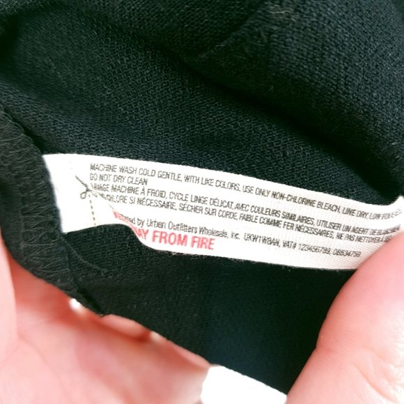 NWT Free People Sweet Talker Black Slip Dress S - Picture 8 of 11